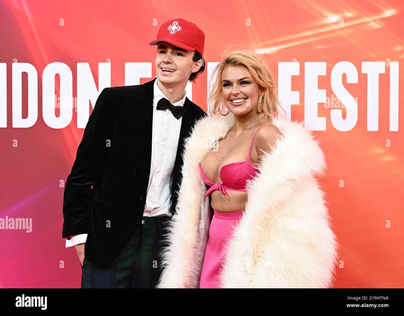 LONDRA, REGNO UNITO. 10 ottobre 2024. Tallia Storm partecipa al "Elton John: Never Too Late" Headline Gala - 68° BFI London Film Festival a Londra, Regno Unito. (Foto di 李世惠/SEE li/Picture Capital) credito: Vedi li/Picture Capital/Alamy Live News Foto Stock