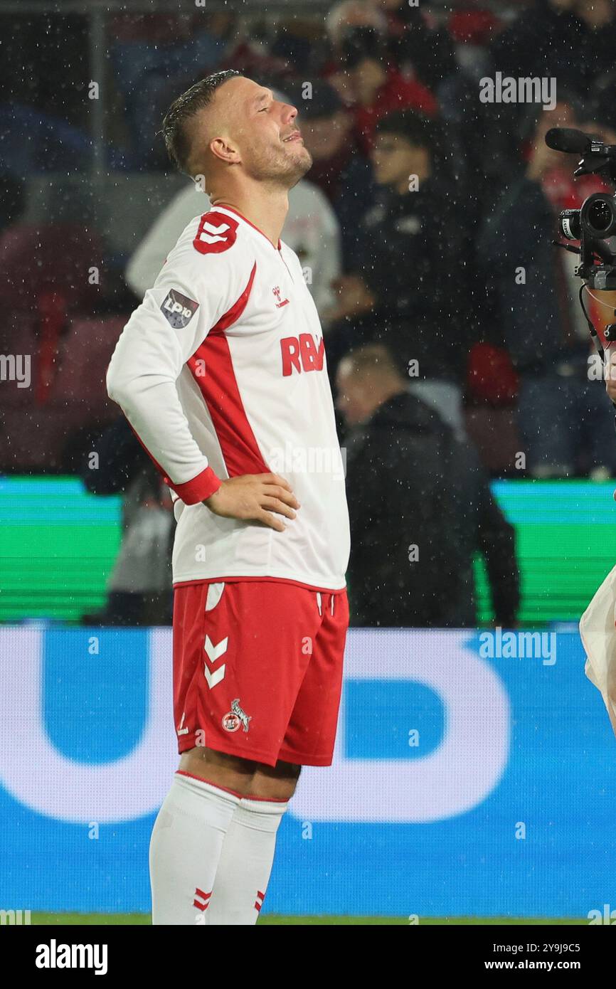 10.10.2024, RheinEnergie Stadion, Koeln, GER, Koeln, Abschiedsspiel Lukas Podolski, Poldi S 11 vs. FC-Elf, im Bild: foto © nordphoto GmbH/Meuter Foto Stock