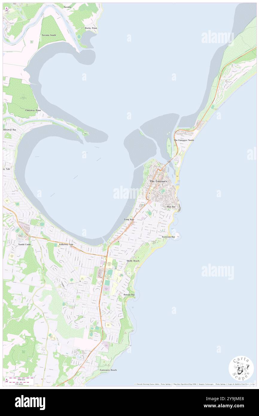 Jubilee Park, , AU, Australia, nuovo Galles del Sud, s 33 20' 54'', N 151 29' 4'', MAP, Cartascapes Map pubblicata nel 2024. Esplora Cartascapes, una mappa che rivela i diversi paesaggi, culture ed ecosistemi della Terra. Viaggia attraverso il tempo e lo spazio, scoprendo l'interconnessione del passato, del presente e del futuro del nostro pianeta. Foto Stock