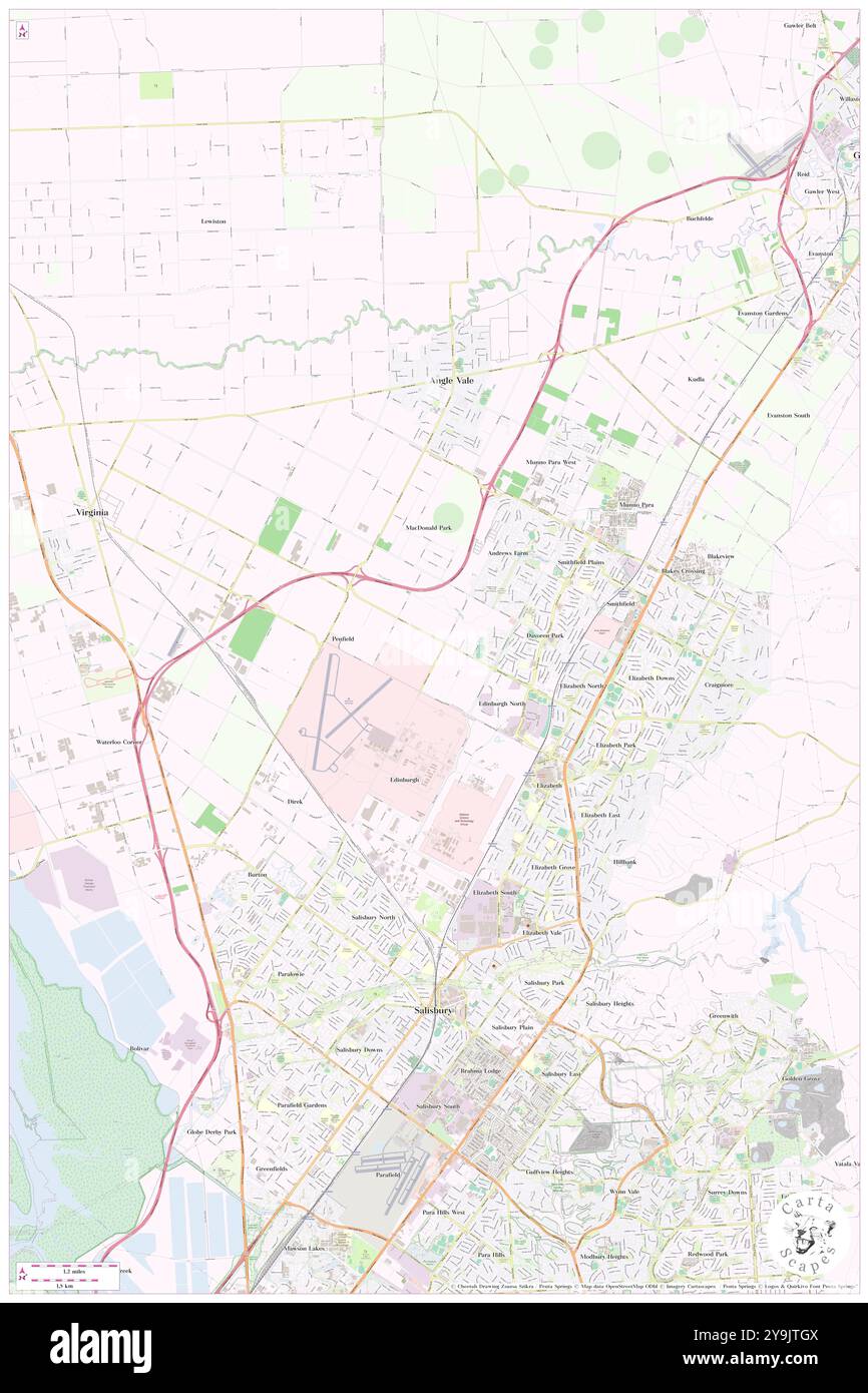 Playford, Playford, AU, Australia, Australia meridionale, s 34 41' 39'', N 138 38' 31'', MAP, Cartascapes Map pubblicata nel 2024. Esplora Cartascapes, una mappa che rivela i diversi paesaggi, culture ed ecosistemi della Terra. Viaggia attraverso il tempo e lo spazio, scoprendo l'interconnessione del passato, del presente e del futuro del nostro pianeta. Foto Stock