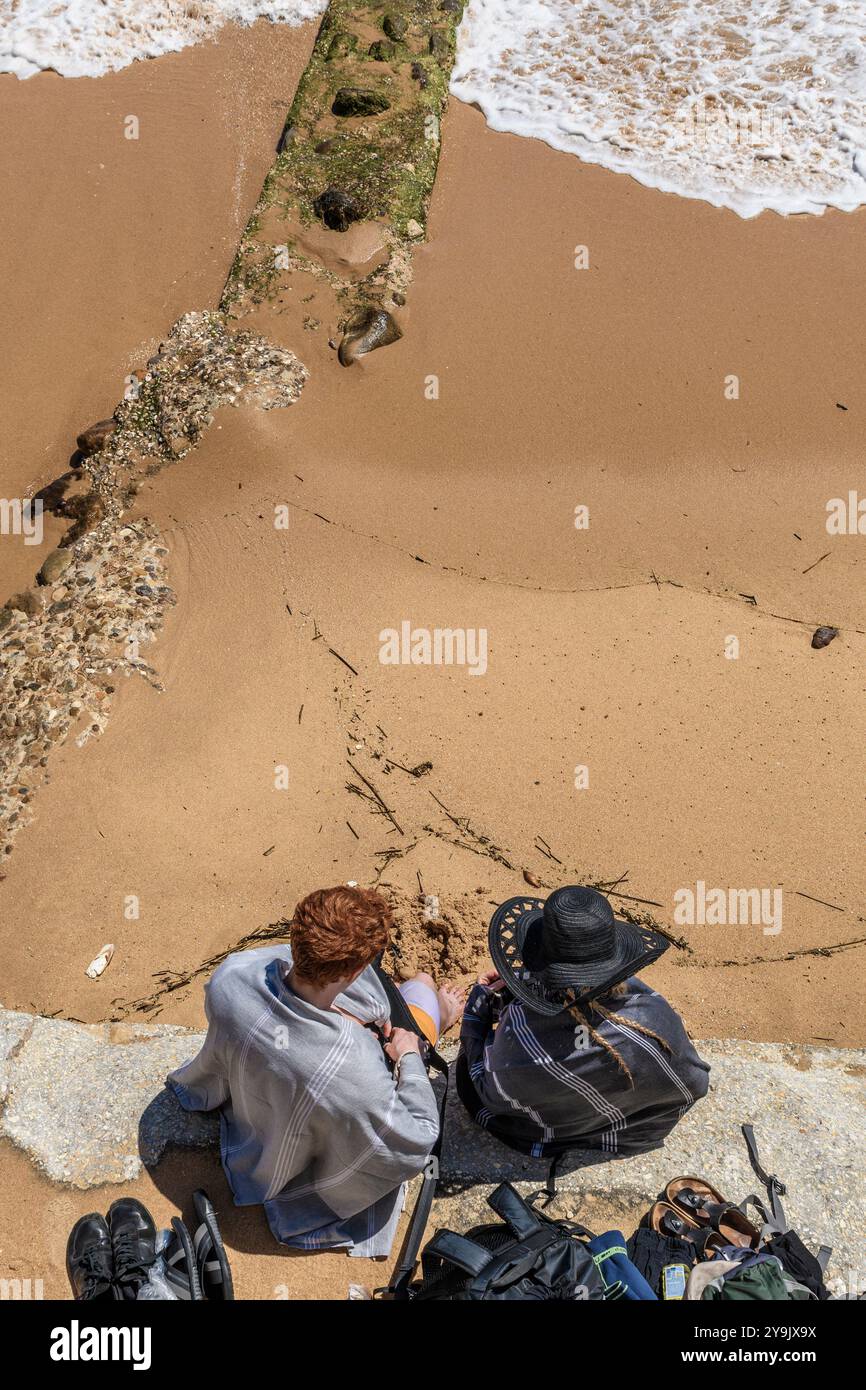 Estoril è una città nella parrocchia civile di Cascais sulla Riviera portoghese, un ex resort dedicato al turismo di lusso con un famoso casinò, il Portogallo Foto Stock