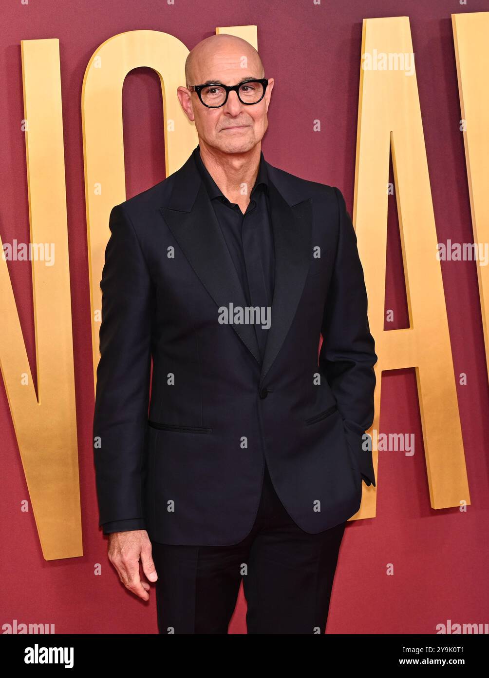 LONDRA, REGNO UNITO. 10 ottobre 2024. Stanley Tucci partecipa al Conclave Headline Gala - 68° BFI London Film Festival a Londra, Regno Unito. (Foto di 李世惠/SEE li/Picture Capital) credito: Vedi li/Picture Capital/Alamy Live News Foto Stock