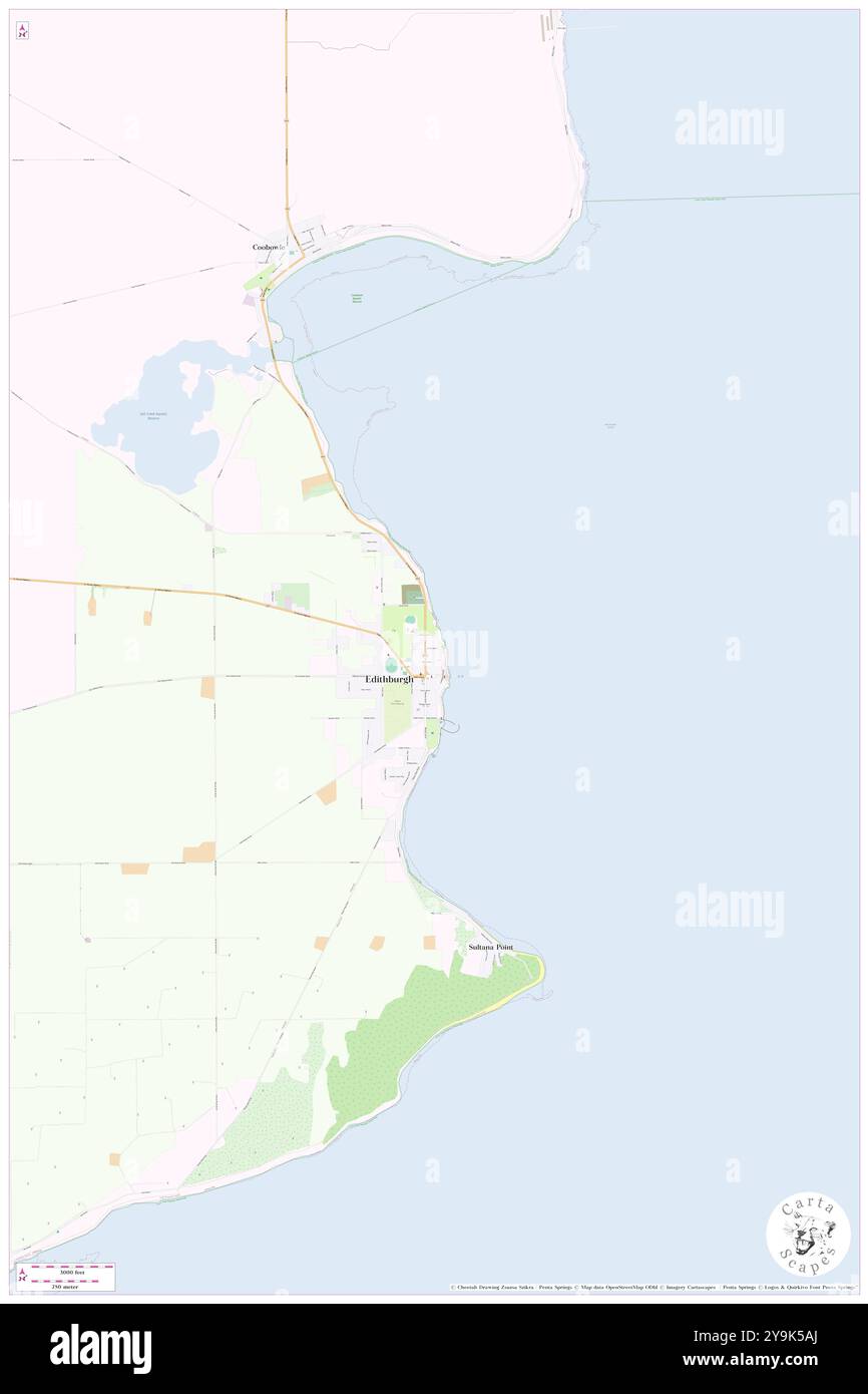 Clan Ranald Holiday Units, penisola di Yorke, AU, Australia, Australia meridionale, s 35 4' 56'', N 137 44' 48'', MAP, Cartascapes Map pubblicata nel 2024. Esplora Cartascapes, una mappa che rivela i diversi paesaggi, culture ed ecosistemi della Terra. Viaggia attraverso il tempo e lo spazio, scoprendo l'interconnessione del passato, del presente e del futuro del nostro pianeta. Foto Stock