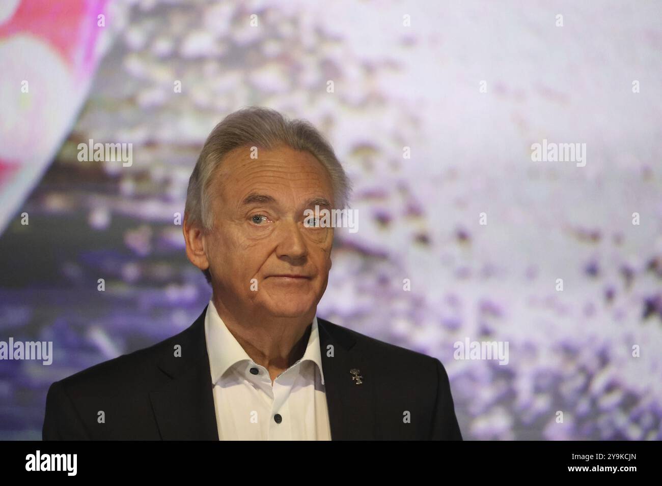 Juergen Mack (Amministratore delegato di Europapark Rust) a Europapark Rust alla conferenza stampa per l'apertura della stagione 2023 Foto Stock