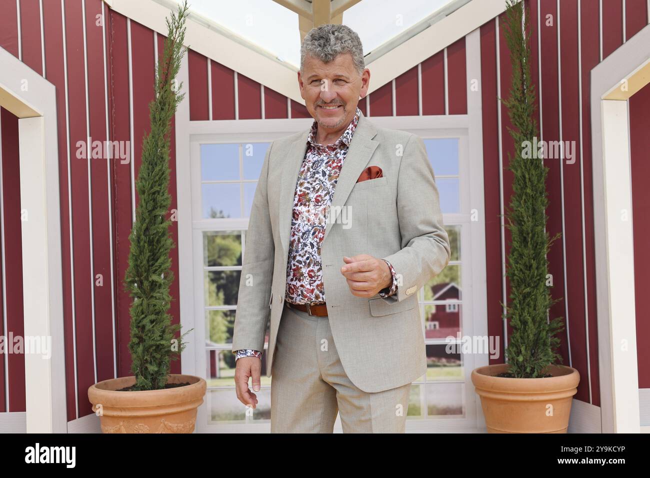 Artista) nel programma TV ARD Foto Stock