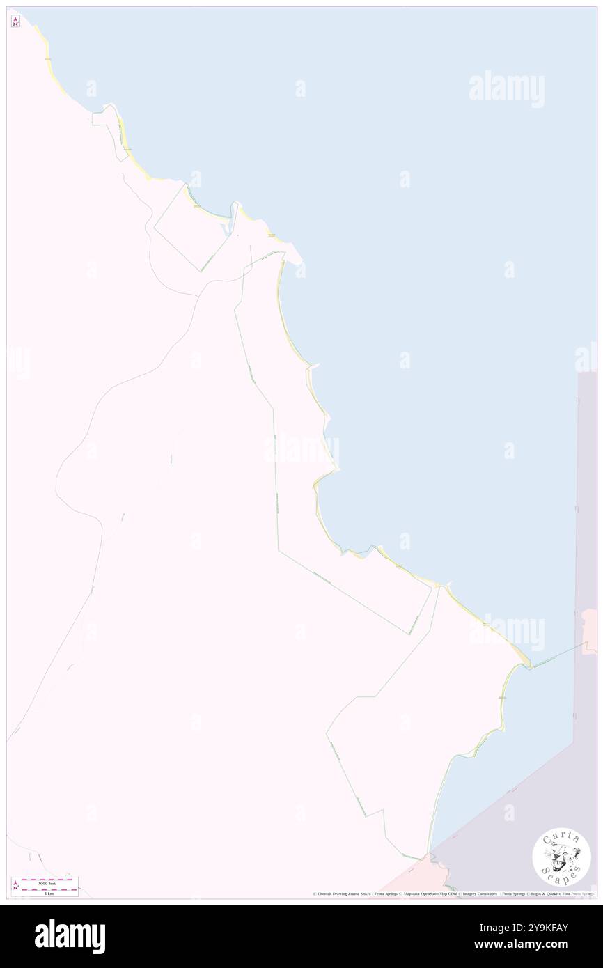 Shoalwater Bay Conservation Park, AU, Australia, Queensland, s 22 17' 31'', N 150 9' 12'', MAP, Cartascapes Map pubblicata nel 2024. Esplora Cartascapes, una mappa che rivela i diversi paesaggi, culture ed ecosistemi della Terra. Viaggia attraverso il tempo e lo spazio, scoprendo l'interconnessione del passato, del presente e del futuro del nostro pianeta. Foto Stock