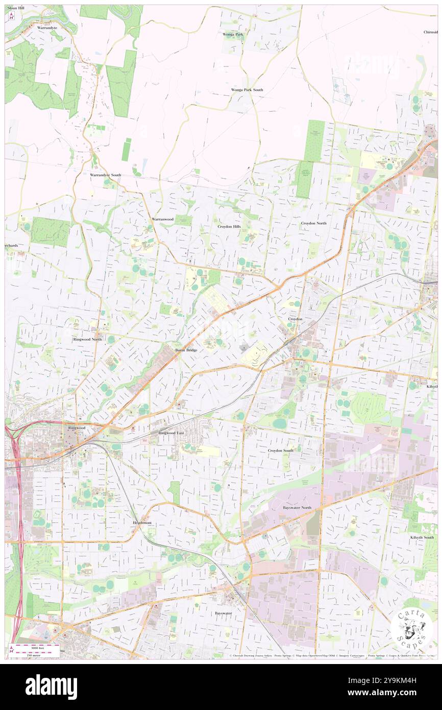 Ainslie Parklands Primary School, Maroondah, Australia, Australia, Victoria, s 37 47' 37'', N 145 15' 51'', MAP, Cartascapes Map pubblicata nel 2024. Esplora Cartascapes, una mappa che rivela i diversi paesaggi, culture ed ecosistemi della Terra. Viaggia attraverso il tempo e lo spazio, scoprendo l'interconnessione del passato, del presente e del futuro del nostro pianeta. Foto Stock