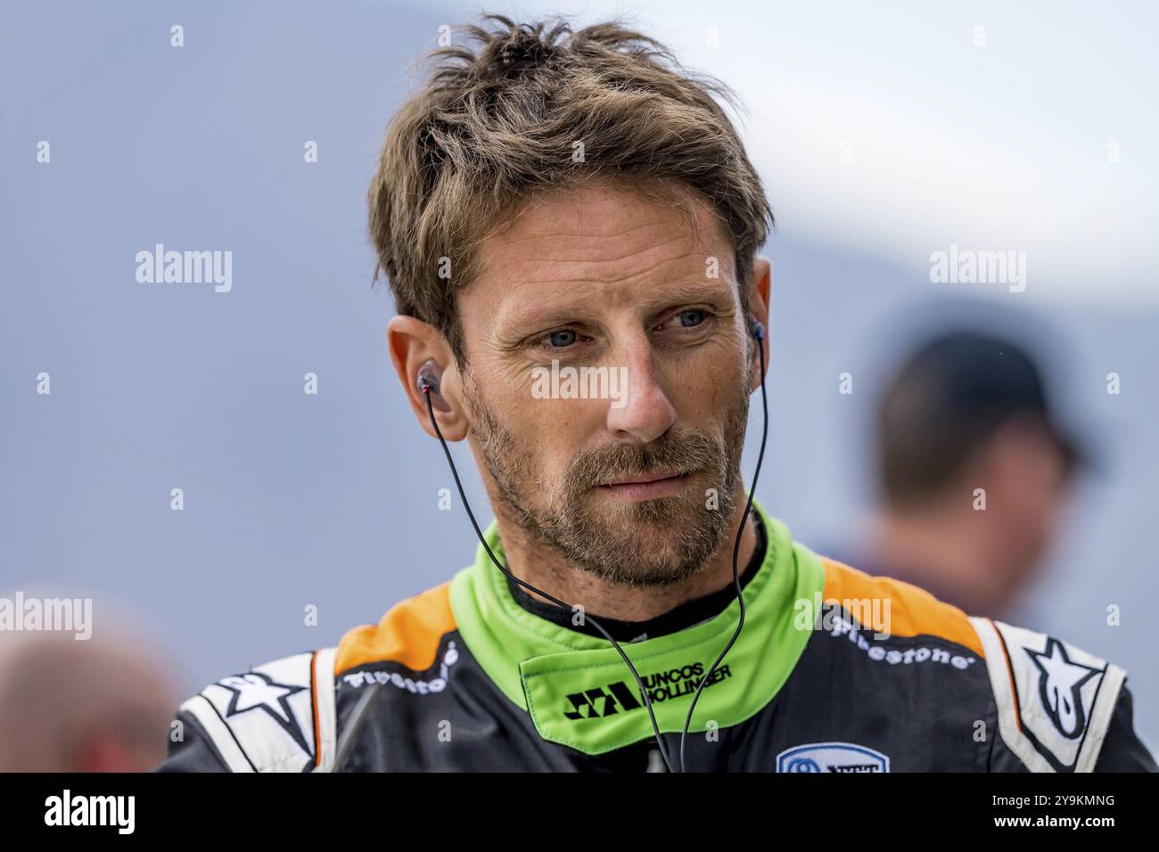 ROMAIN GROSJEAN (77) di Ginevra, Svizzera, si prepara all'inaugurale Thermal Club $1 Million Challenge presso il Thermal Club di Thermal, CA Foto Stock