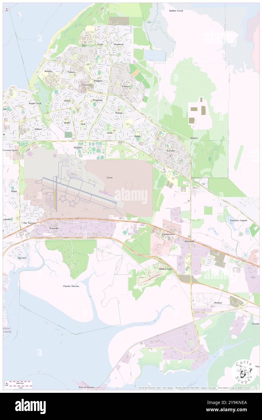 Marmara Swamp, UA, Australia, Northern Territory, s 12 25' 0'', N 130 54' 0'', MAP, Cartascapes Map pubblicata nel 2024. Esplora Cartascapes, una mappa che rivela i diversi paesaggi, culture ed ecosistemi della Terra. Viaggia attraverso il tempo e lo spazio, scoprendo l'interconnessione del passato, del presente e del futuro del nostro pianeta. Foto Stock