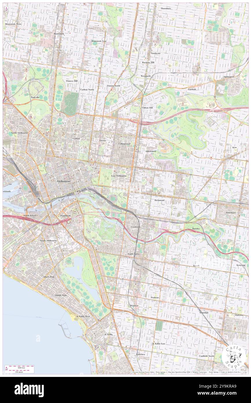 Quest East Melbourne, Melbourne, AU, Australia, Victoria, s 37 48' 59'', N 144 59' 19'', MAP, Cartascapes Map pubblicata nel 2024. Esplora Cartascapes, una mappa che rivela i diversi paesaggi, culture ed ecosistemi della Terra. Viaggia attraverso il tempo e lo spazio, scoprendo l'interconnessione del passato, del presente e del futuro del nostro pianeta. Foto Stock