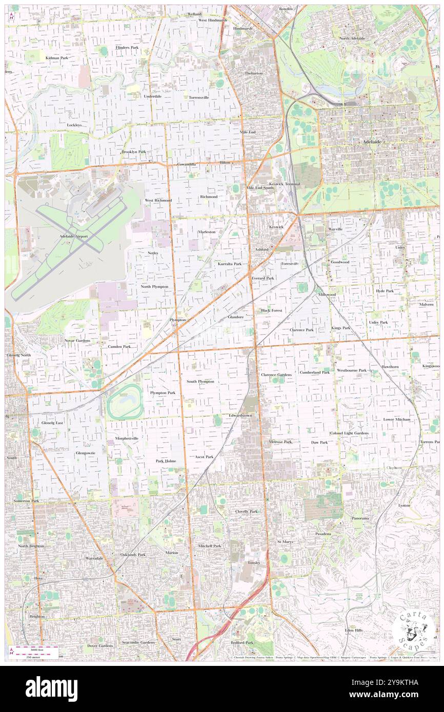 South East Corner Special School, Marion, AU, Australia, Australia meridionale, s 34 57' 52'', N 138 33' 54'', MAP, Cartascapes Map pubblicata nel 2024. Esplora Cartascapes, una mappa che rivela i diversi paesaggi, culture ed ecosistemi della Terra. Viaggia attraverso il tempo e lo spazio, scoprendo l'interconnessione del passato, del presente e del futuro del nostro pianeta. Foto Stock