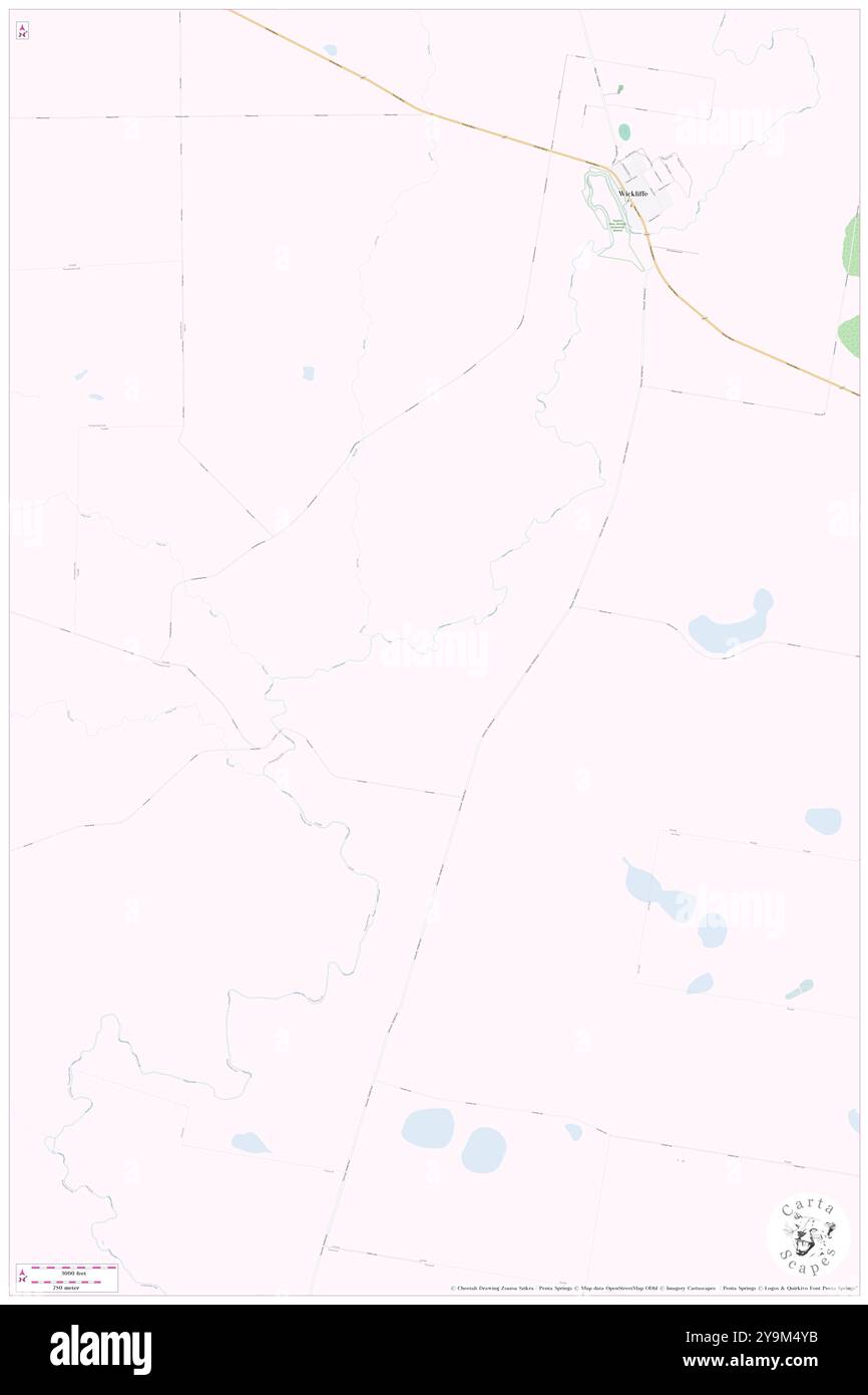 Back Creek, , AU, Australia, Victoria, s 37 43' 59'', N 142 41' 59'', MAP, Cartascapes Map pubblicata nel 2024. Esplora Cartascapes, una mappa che rivela i diversi paesaggi, culture ed ecosistemi della Terra. Viaggia attraverso il tempo e lo spazio, scoprendo l'interconnessione del passato, del presente e del futuro del nostro pianeta. Foto Stock