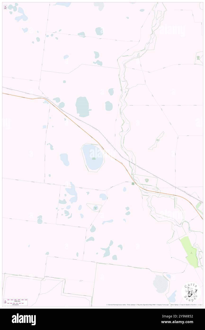 Salt Lake, , AU, Australia, Victoria, s 36 24' 18''', N 141 57' 37'', mappa, Cartascapes Map pubblicata nel 2024. Esplora Cartascapes, una mappa che rivela i diversi paesaggi, culture ed ecosistemi della Terra. Viaggia attraverso il tempo e lo spazio, scoprendo l'interconnessione del passato, del presente e del futuro del nostro pianeta. Foto Stock