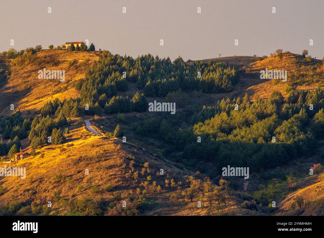 Hilltop Living: The Long Journey Home Foto Stock