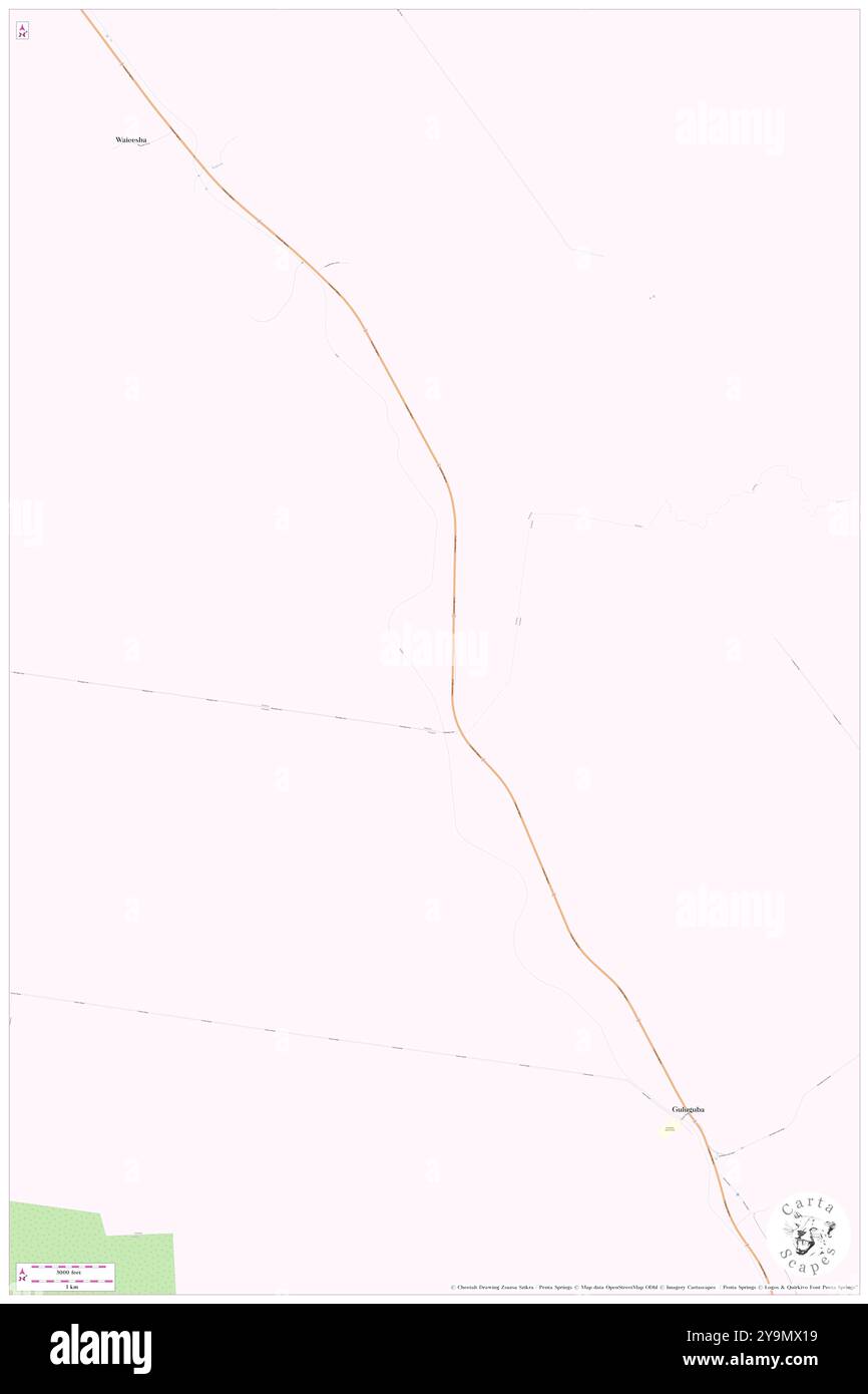 Burunga, Western Downs, AU, Australia, Queensland, s 26 12' 23''', N 150 0' 54'', MAP, Cartascapes Map pubblicata nel 2024. Esplora Cartascapes, una mappa che rivela i diversi paesaggi, culture ed ecosistemi della Terra. Viaggia attraverso il tempo e lo spazio, scoprendo l'interconnessione del passato, del presente e del futuro del nostro pianeta. Foto Stock