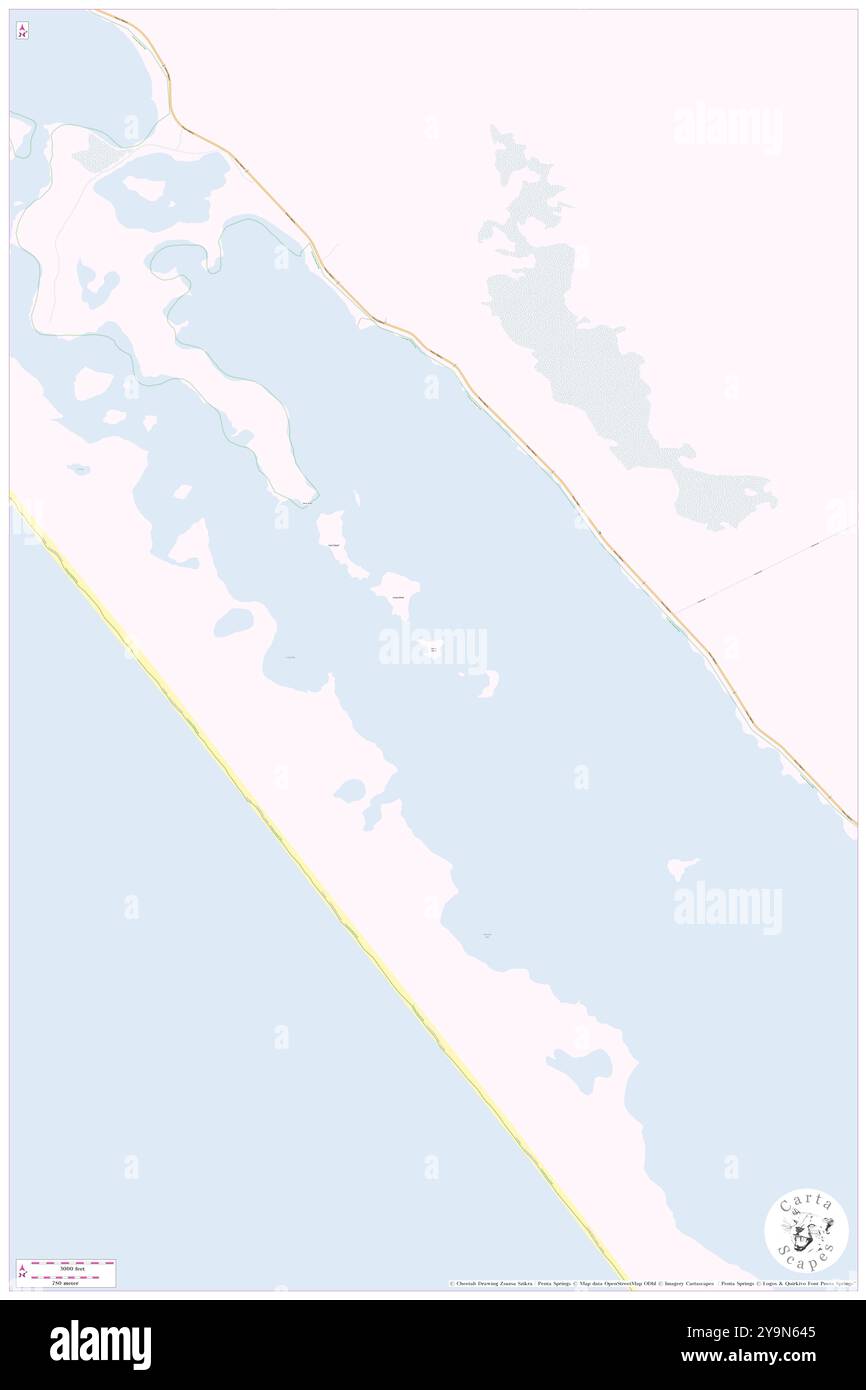 Round Island, , AU, Australia, Australia meridionale, s 35 56' 27'', N 139 27' 43'', MAP, Cartascapes Map pubblicata nel 2024. Esplora Cartascapes, una mappa che rivela i diversi paesaggi, culture ed ecosistemi della Terra. Viaggia attraverso il tempo e lo spazio, scoprendo l'interconnessione del passato, del presente e del futuro del nostro pianeta. Foto Stock