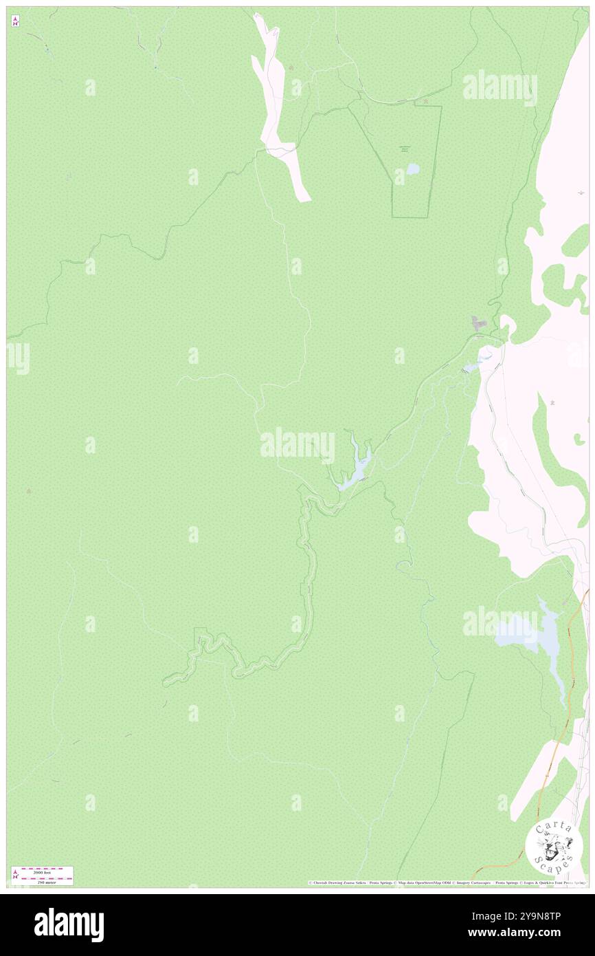 White Spur Lake, , AU, Australia, Tasmania, s 41 53' 24'', N 145 31' 12'', MAP, Cartascapes Map pubblicata nel 2024. Esplora Cartascapes, una mappa che rivela i diversi paesaggi, culture ed ecosistemi della Terra. Viaggia attraverso il tempo e lo spazio, scoprendo l'interconnessione del passato, del presente e del futuro del nostro pianeta. Foto Stock