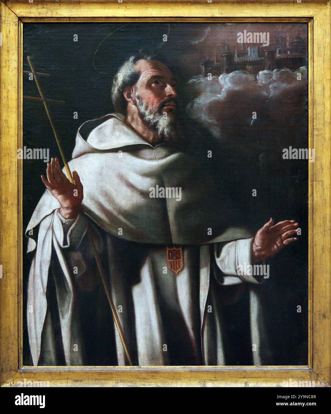 San Pietro Nolasco di Jerónimo Jacinto de Espinosa (1600 – 1667) è stato un pittore spagnolo. Foto Stock