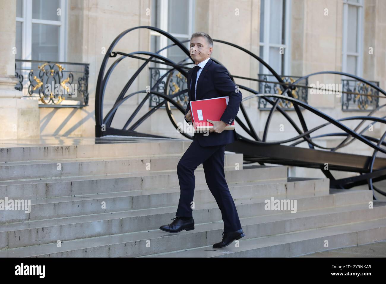 Parigi, Francia il 10 ottobre 2024, Gil Averous, Ministro dello Sport. Francois Loock/Alamy Live News Foto Stock