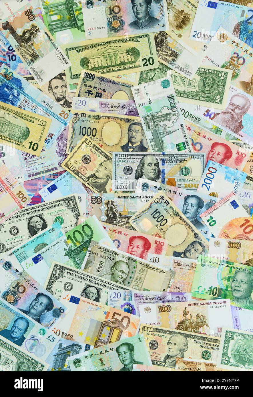 Banconote Foto Stock