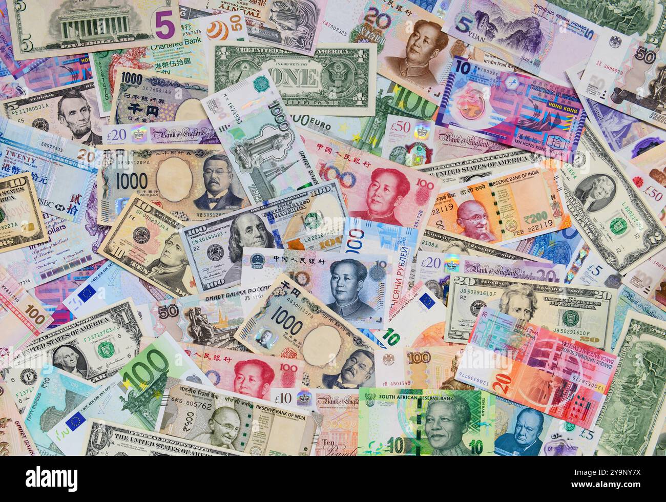 Banconote Foto Stock