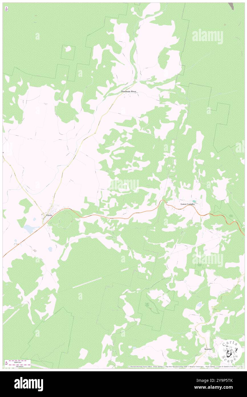 Crawfords Hill, Huon Valley, AU, Australia, Tasmania, s 42 58' 11'', N 147 7' 47'', mappa, Cartascapes Map pubblicata nel 2024. Esplora Cartascapes, una mappa che rivela i diversi paesaggi, culture ed ecosistemi della Terra. Viaggia attraverso il tempo e lo spazio, scoprendo l'interconnessione del passato, del presente e del futuro del nostro pianeta. Foto Stock