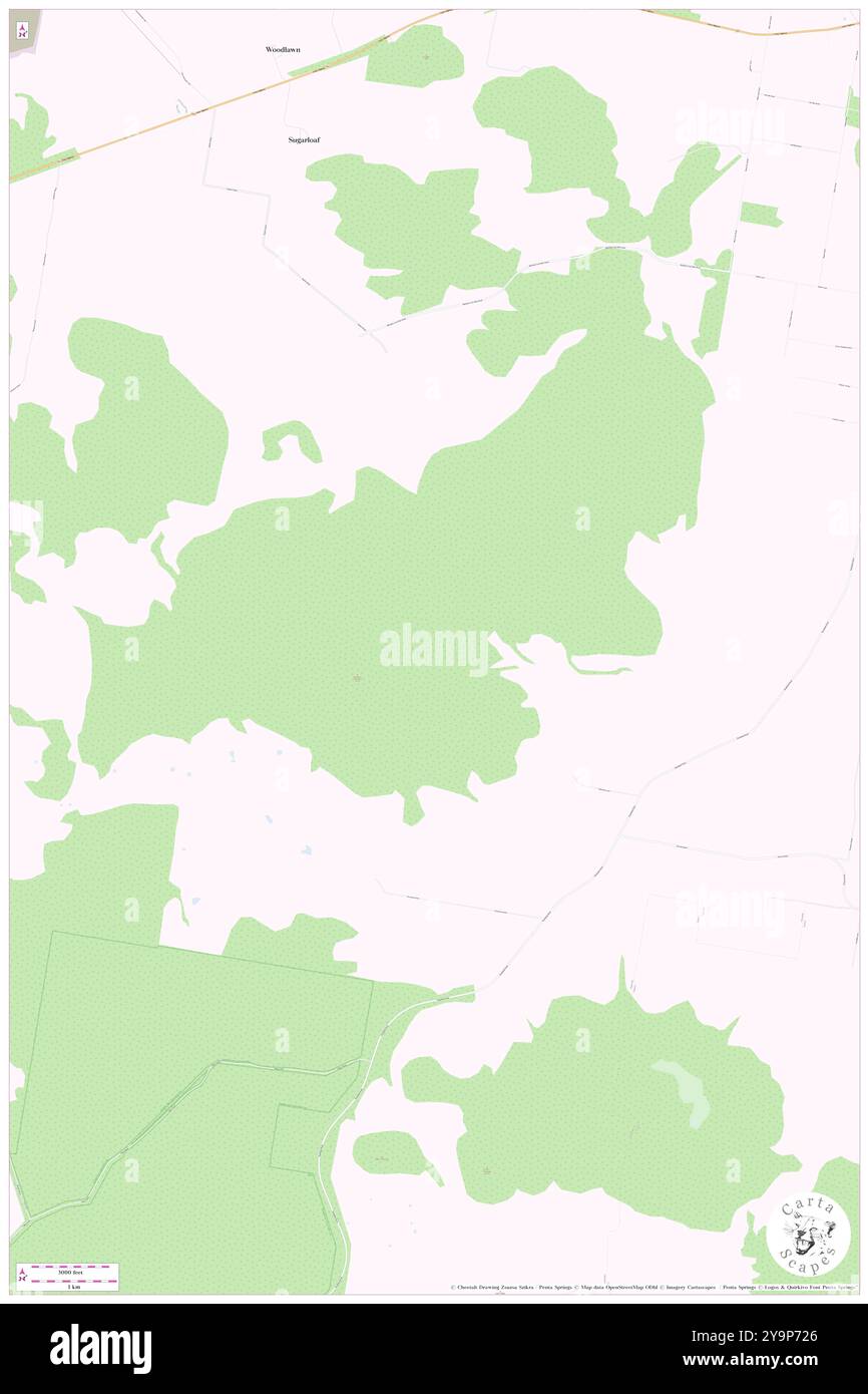 King Jack Mountain, Gunnedah, Australia, nuovo Galles del Sud, s 31 2' 54'', N 150 10' 4'', MAP, Cartascapes Map pubblicata nel 2024. Esplora Cartascapes, una mappa che rivela i diversi paesaggi, culture ed ecosistemi della Terra. Viaggia attraverso il tempo e lo spazio, scoprendo l'interconnessione del passato, del presente e del futuro del nostro pianeta. Foto Stock