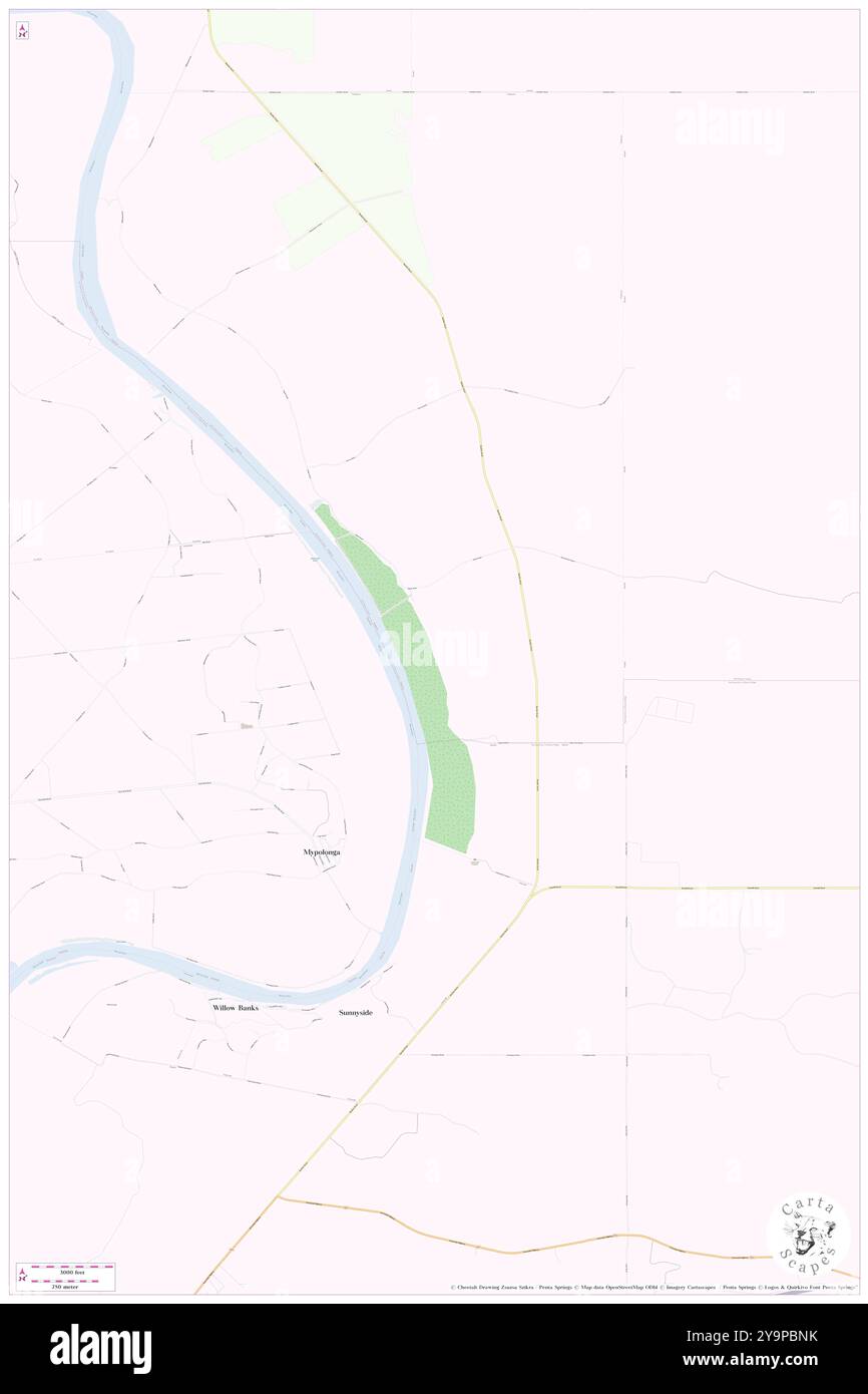 BIM bimbi, Mid Murray, Australia, Australia meridionale, s 35 1' 16'', N 139 22' 8'', MAP, Cartascapes Map pubblicata nel 2024. Esplora Cartascapes, una mappa che rivela i diversi paesaggi, culture ed ecosistemi della Terra. Viaggia attraverso il tempo e lo spazio, scoprendo l'interconnessione del passato, del presente e del futuro del nostro pianeta. Foto Stock