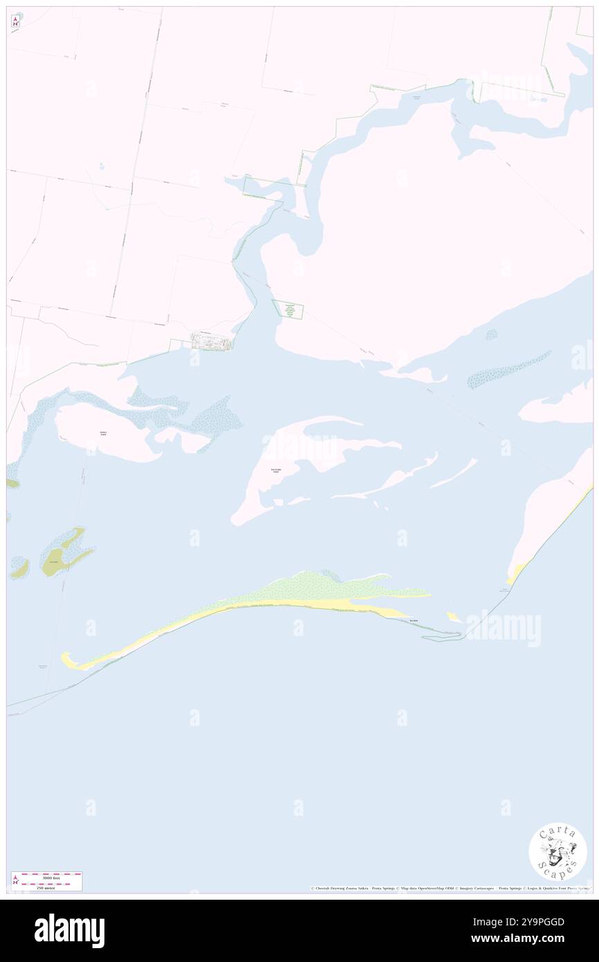 East Scrubby Island, Australia, Victoria, s 38 39' 34'', N 146 47' 52'', MAP, Cartascapes Map pubblicata nel 2024. Esplora Cartascapes, una mappa che rivela i diversi paesaggi, culture ed ecosistemi della Terra. Viaggia attraverso il tempo e lo spazio, scoprendo l'interconnessione del passato, del presente e del futuro del nostro pianeta. Foto Stock