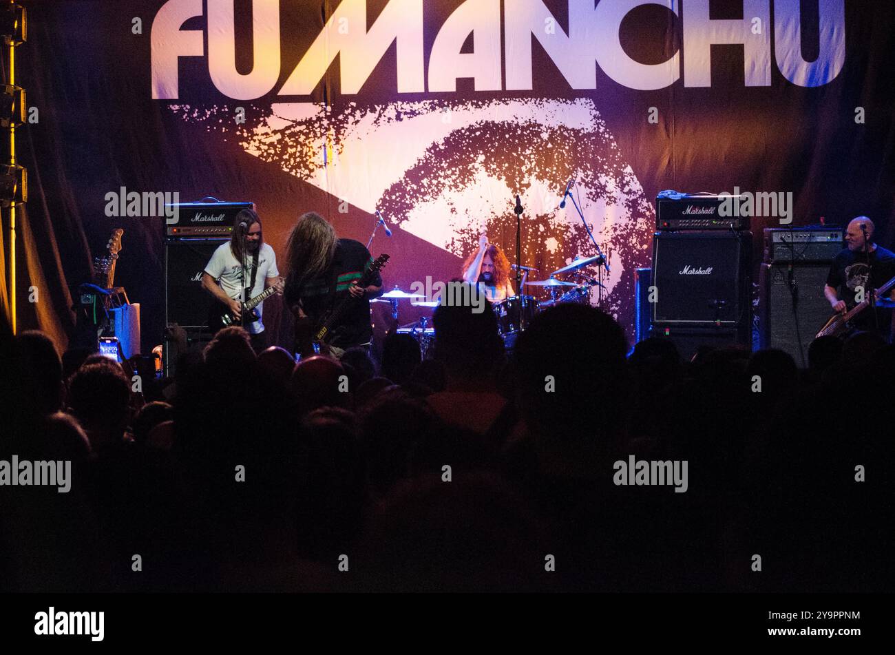 Fu Manchu si esibisce al Gagarin 205 Live Music Space, Atene / Grecia, ottobre 2024 Foto Stock