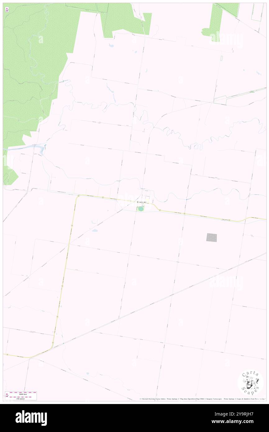 Cowwarr, Wellington, Australia, Victoria, s 38 0' 50'', N 146 41' 37'', MAP, Cartascapes Map pubblicata nel 2024. Esplora Cartascapes, una mappa che rivela i diversi paesaggi, culture ed ecosistemi della Terra. Viaggia attraverso il tempo e lo spazio, scoprendo l'interconnessione del passato, del presente e del futuro del nostro pianeta. Foto Stock