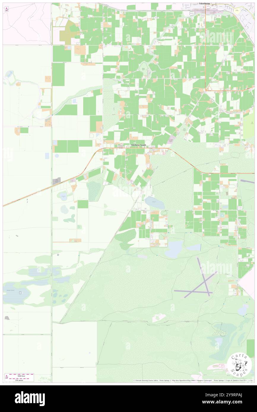 Merbein South, Mildura, AU, Australia, Victoria, s 34 13' 11'', N 142 1' 5'', MAP, Cartascapes Map pubblicata nel 2024. Esplora Cartascapes, una mappa che rivela i diversi paesaggi, culture ed ecosistemi della Terra. Viaggia attraverso il tempo e lo spazio, scoprendo l'interconnessione del passato, del presente e del futuro del nostro pianeta. Foto Stock