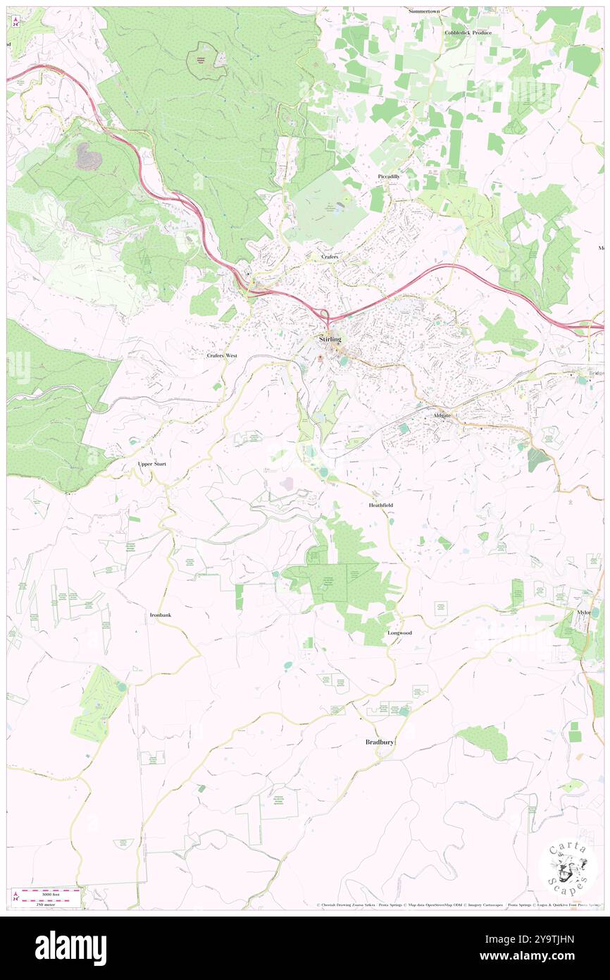 Heathfield High School, Adelaide Hills, Australia, Australia meridionale, s 35 1' 16'', N 138 42' 43'', MAP, Cartascapes Map pubblicata nel 2024. Esplora Cartascapes, una mappa che rivela i diversi paesaggi, culture ed ecosistemi della Terra. Viaggia attraverso il tempo e lo spazio, scoprendo l'interconnessione del passato, del presente e del futuro del nostro pianeta. Foto Stock