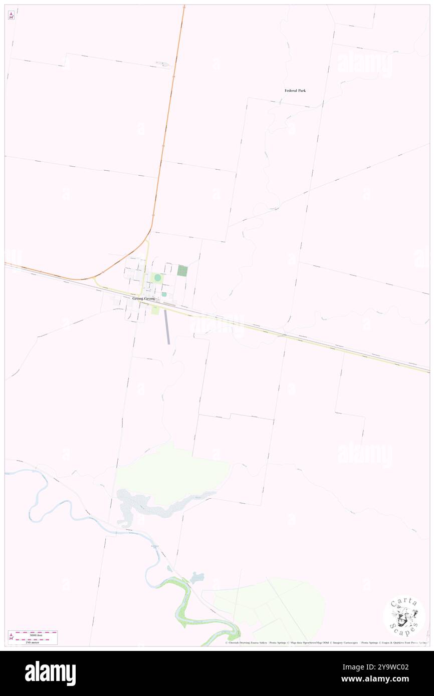 Redbank Creek, , AU, Australia, nuovo Galles del Sud, s 34 44' 39'', N 146 47' 57'', MAP, Cartascapes Map pubblicata nel 2024. Esplora Cartascapes, una mappa che rivela i diversi paesaggi, culture ed ecosistemi della Terra. Viaggia attraverso il tempo e lo spazio, scoprendo l'interconnessione del passato, del presente e del futuro del nostro pianeta. Foto Stock