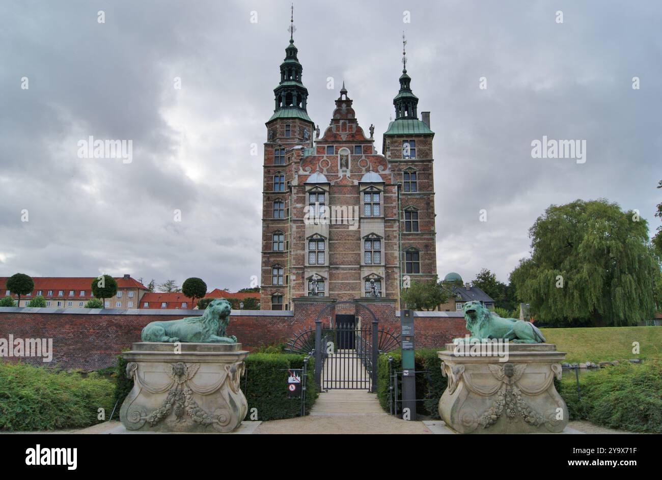 Vedute di Copenaghen, Danimarca Foto Stock