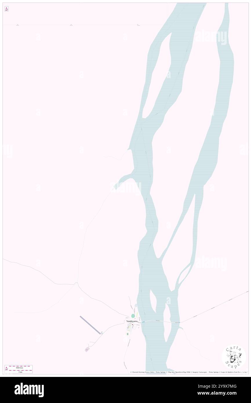 Pilbara Creek, , AU, Australia, Australia Occidentale, s 21 13' 59''', N 118 24' 0'', MAP, Cartascapes Map pubblicata nel 2024. Esplora Cartascapes, una mappa che rivela i diversi paesaggi, culture ed ecosistemi della Terra. Viaggia attraverso il tempo e lo spazio, scoprendo l'interconnessione del passato, del presente e del futuro del nostro pianeta. Foto Stock