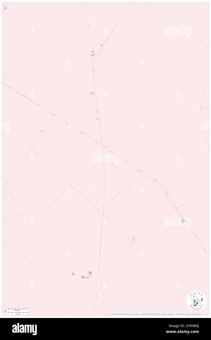 Knoll Well, , AU, Australia, Australia meridionale, s 30 49' 0'', N 136 25' 0'', MAP, Cartascapes Map pubblicata nel 2024. Esplora Cartascapes, una mappa che rivela i diversi paesaggi, culture ed ecosistemi della Terra. Viaggia attraverso il tempo e lo spazio, scoprendo l'interconnessione del passato, del presente e del futuro del nostro pianeta. Foto Stock