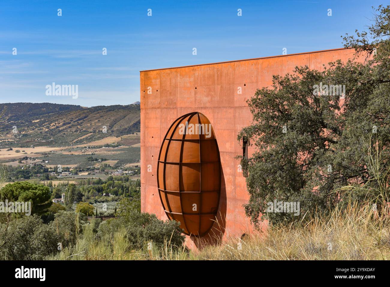 La Almazara, progettata da Philippe Starck, è un mulino e museo nella periferia di Ronda, Andalusia Foto Stock