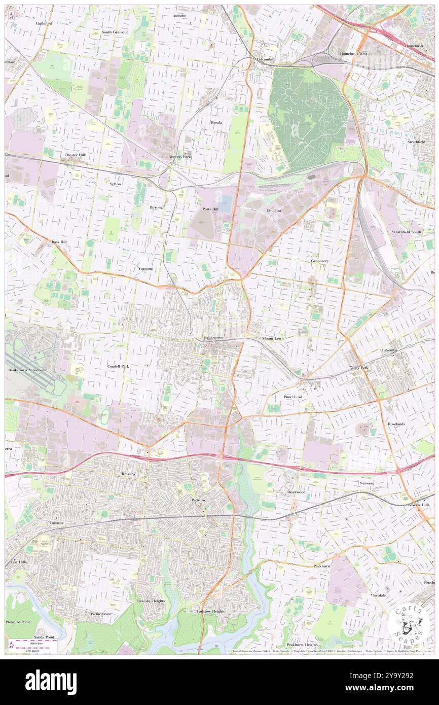 Paul Keating Park, ( AU), Australia, nuovo Galles del Sud, s 33 54' 56'', N 151 2' 6'', MAP, Cartascapes Map pubblicata nel 2024. Esplora Cartascapes, una mappa che rivela i diversi paesaggi, culture ed ecosistemi della Terra. Viaggia attraverso il tempo e lo spazio, scoprendo l'interconnessione del passato, del presente e del futuro del nostro pianeta. Foto Stock