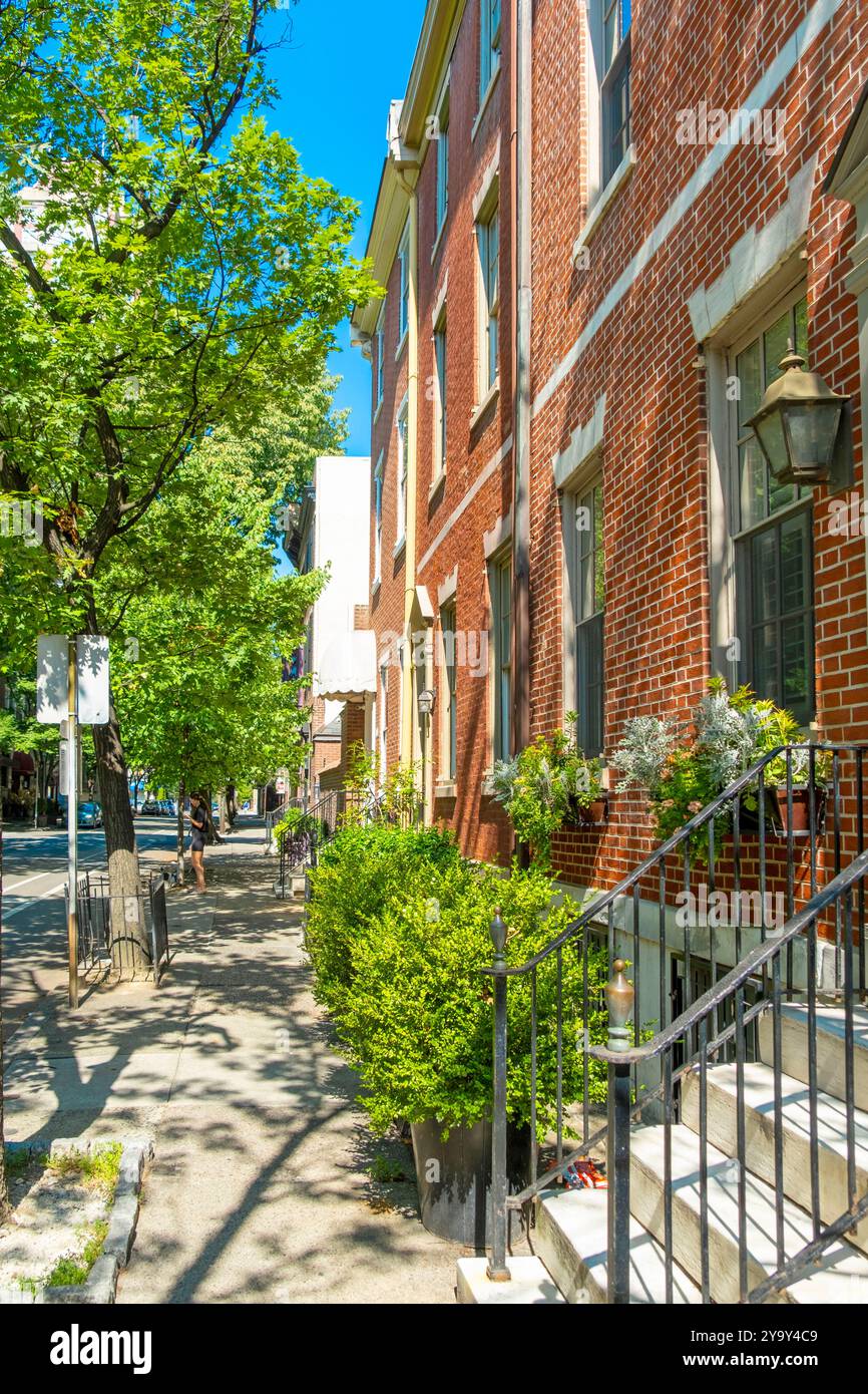 Stati Uniti, Pennsylvania, Philadelphia, downtown Foto Stock