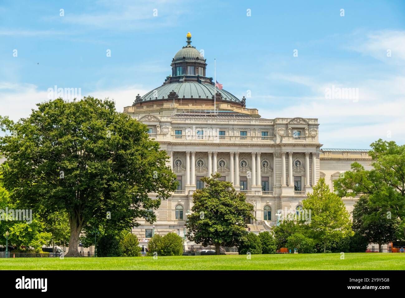 Stati Uniti, Washington DC, Biblioteca del Congresso, edificio Thomas Jefferson Foto Stock