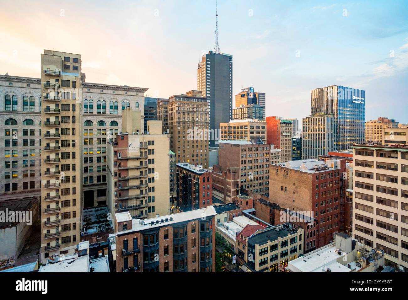 Stati Uniti, Pennsylvania, Philadelphia, Downtown Foto Stock