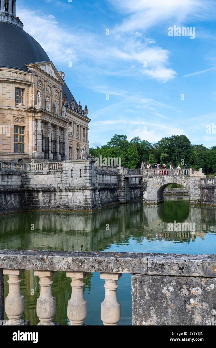 Francia, Senna e Marna (77), Maincy, Francia, Senna e Marna (77), Maincy, Vaux le vicomte Casttle, Foto Stock