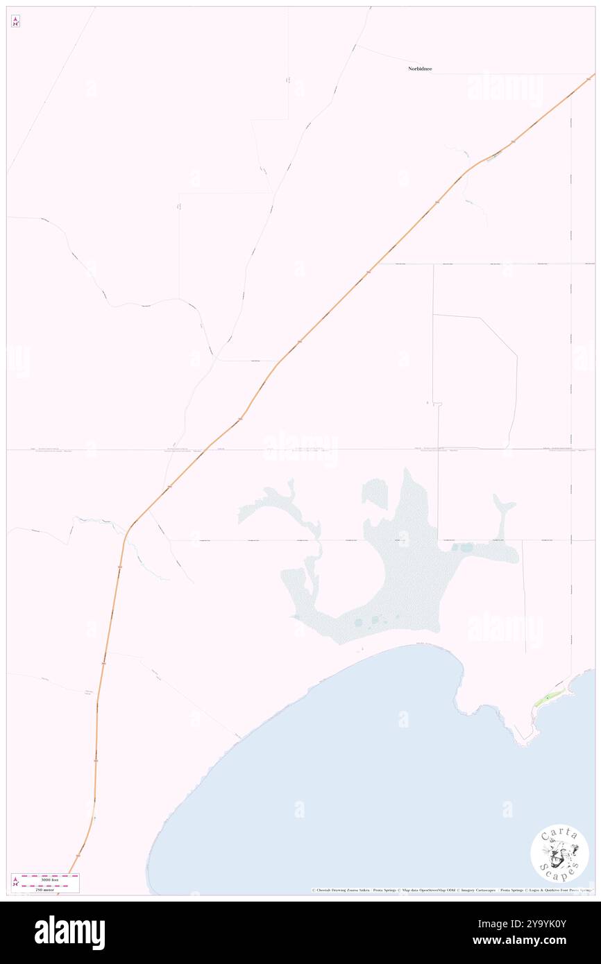 Kiora, Penisola di Lower Eyre, AU, Australia, Australia meridionale, s 34 28' 39'', N 135 57' 18'', MAP, Cartascapes Map pubblicata nel 2024. Esplora Cartascapes, una mappa che rivela i diversi paesaggi, culture ed ecosistemi della Terra. Viaggia attraverso il tempo e lo spazio, scoprendo l'interconnessione del passato, del presente e del futuro del nostro pianeta. Foto Stock