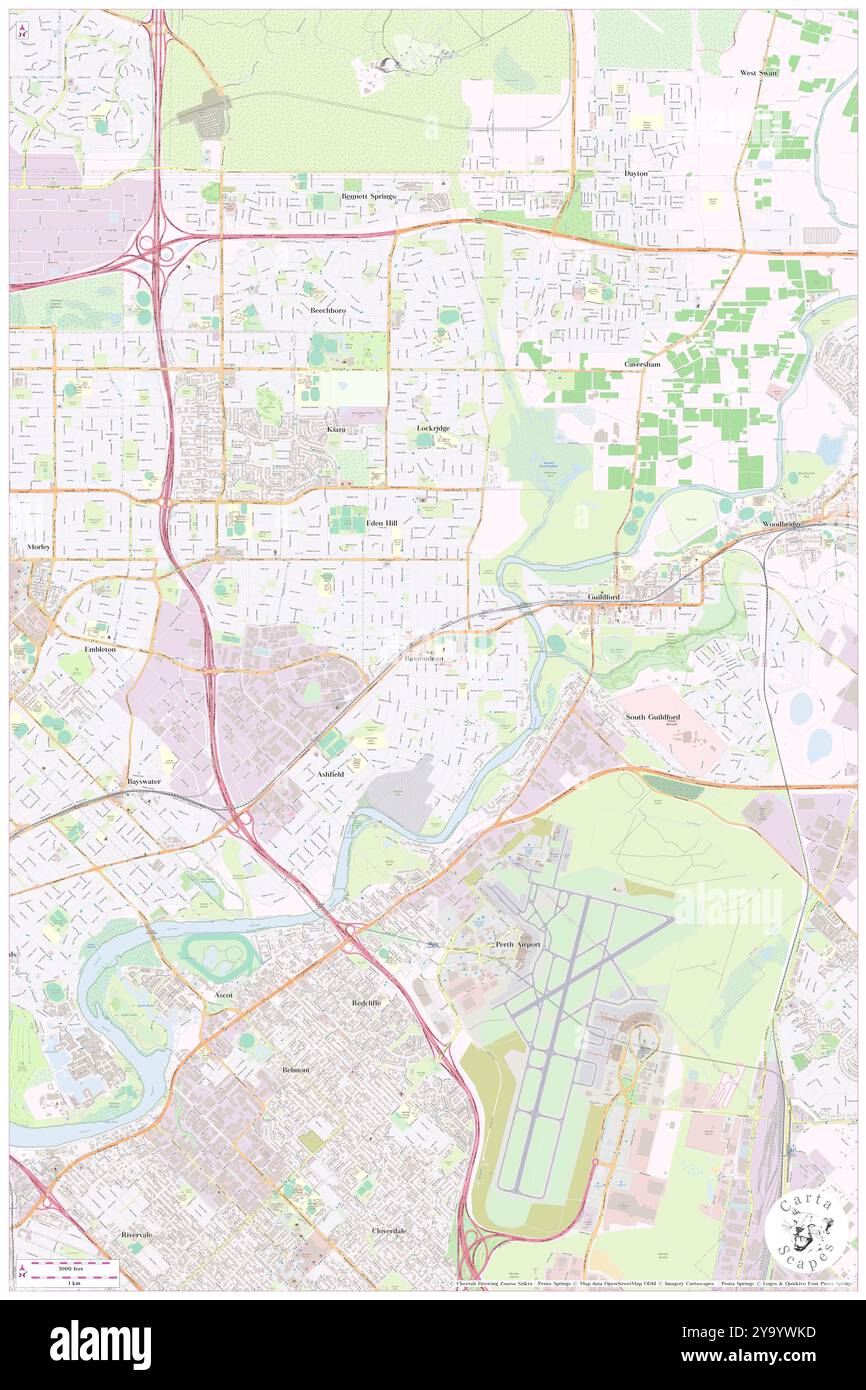 B.I.C. Park, , AU, Australia, Australia Occidentale, s 31 54' 14'', N 115 57' 0'', MAP, Cartascapes Map pubblicata nel 2024. Esplora Cartascapes, una mappa che rivela i diversi paesaggi, culture ed ecosistemi della Terra. Viaggia attraverso il tempo e lo spazio, scoprendo l'interconnessione del passato, del presente e del futuro del nostro pianeta. Foto Stock