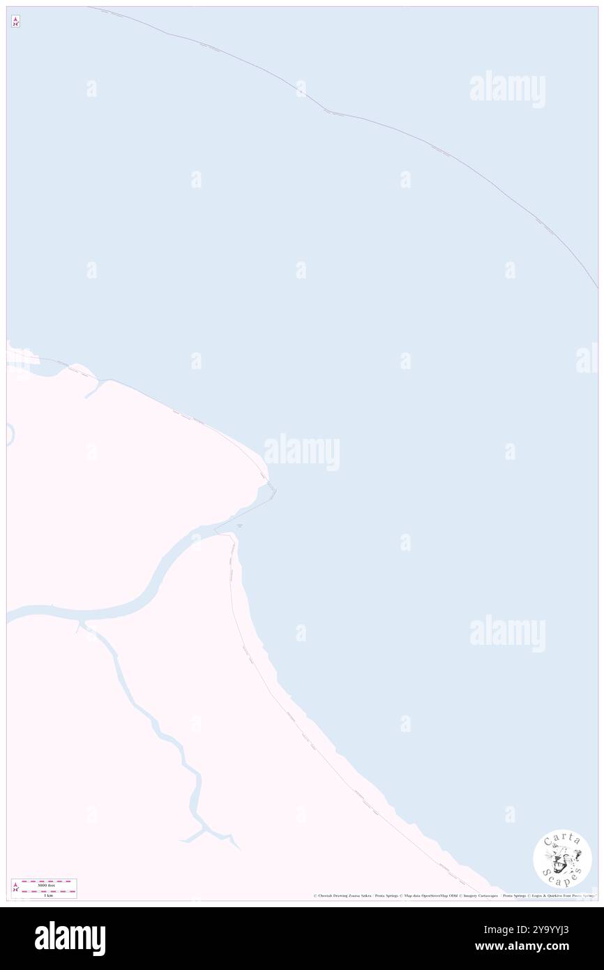 Disaster Inlet, UA, Australia, Queensland, s 17 37' 59'', N 139 56' 59'', MAP, Cartascapes Map pubblicata nel 2024. Esplora Cartascapes, una mappa che rivela i diversi paesaggi, culture ed ecosistemi della Terra. Viaggia attraverso il tempo e lo spazio, scoprendo l'interconnessione del passato, del presente e del futuro del nostro pianeta. Foto Stock