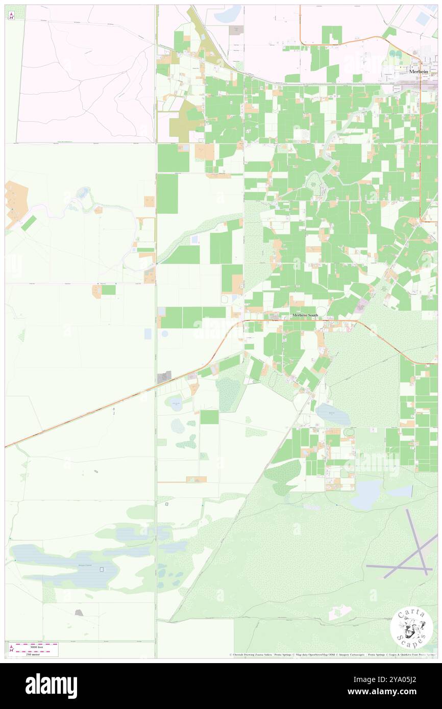 Merbein P-10 College - Sturt Highway Campus, Mildura, AU, Australia, Victoria, s 34 13' 4'', N 142 0' 43'', MAP, Cartascapes Map pubblicata nel 2024. Esplora Cartascapes, una mappa che rivela i diversi paesaggi, culture ed ecosistemi della Terra. Viaggia attraverso il tempo e lo spazio, scoprendo l'interconnessione del passato, del presente e del futuro del nostro pianeta. Foto Stock