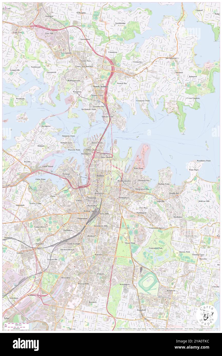 State Library of New South Wales, City of Sydney, AU, Australia, New South Wales, s 33 51' 58'', N 151 12' 47'', MAP, Cartascapes Map pubblicata nel 2024. Esplora Cartascapes, una mappa che rivela i diversi paesaggi, culture ed ecosistemi della Terra. Viaggia attraverso il tempo e lo spazio, scoprendo l'interconnessione del passato, del presente e del futuro del nostro pianeta. Foto Stock