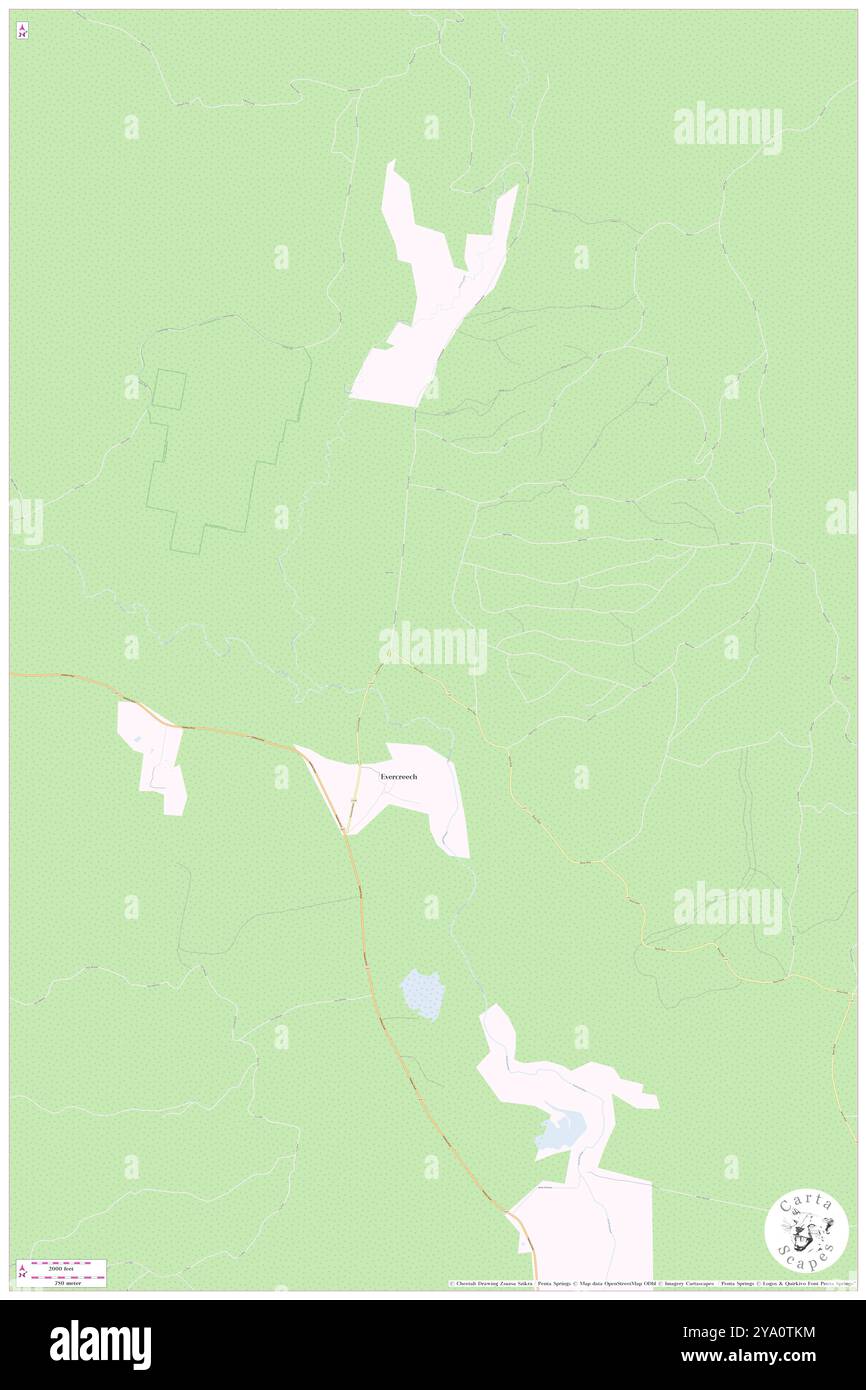 Evercreech Sugarloaf, Break o'Day, Australia, Tasmania, s 41 28' 11'', N 147 58' 11'', MAP, Cartascapes Map pubblicata nel 2024. Esplora Cartascapes, una mappa che rivela i diversi paesaggi, culture ed ecosistemi della Terra. Viaggia attraverso il tempo e lo spazio, scoprendo l'interconnessione del passato, del presente e del futuro del nostro pianeta. Foto Stock