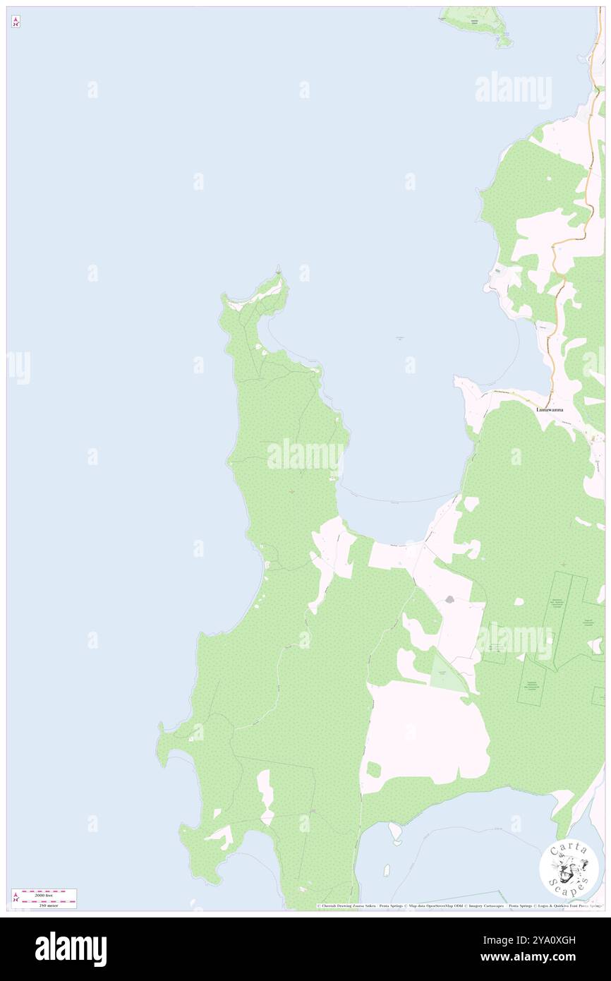 Ventenat Hill, Kingborough, AU, Australia, Tasmania, s 43 22' 21'', N 147 11' 35'', mappa, Cartascapes Map pubblicata nel 2024. Esplora Cartascapes, una mappa che rivela i diversi paesaggi, culture ed ecosistemi della Terra. Viaggia attraverso il tempo e lo spazio, scoprendo l'interconnessione del passato, del presente e del futuro del nostro pianeta. Foto Stock